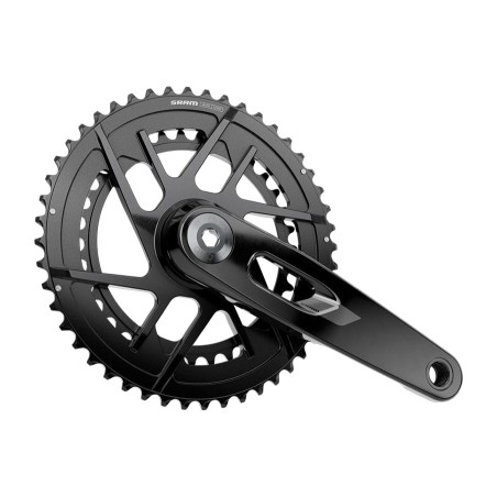 aluminum direct mount crankset and chainrings rival e1 dub direct mount 46x33d