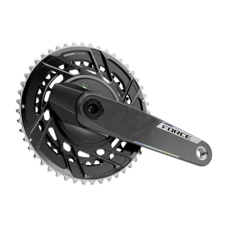 kranksæt med karboneffektmåler force axs e1 dub thread mount 46x33d
