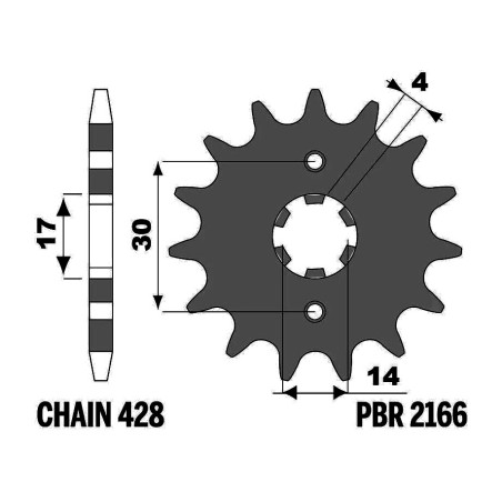 standard rautapieni 2166-428