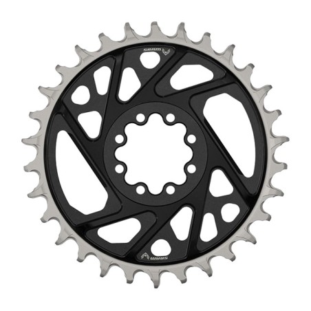 plaque de transmission en aluminium xx downhill t-type eagle direct mount 6 mm offset 1x7v