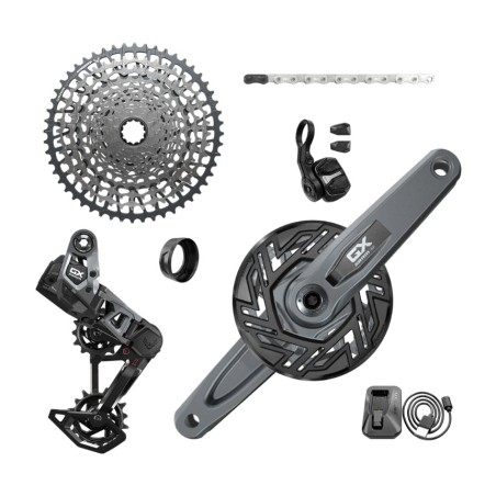 gruppo elettronico gx t-type eagle e-mtb axs brose isis (10-52) 160 mm/36d