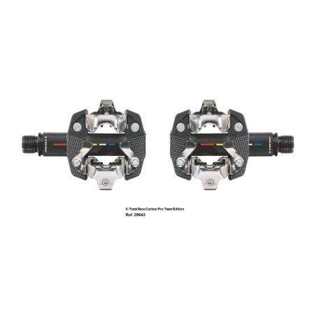 carbon clipless pedals x-track race proteam
