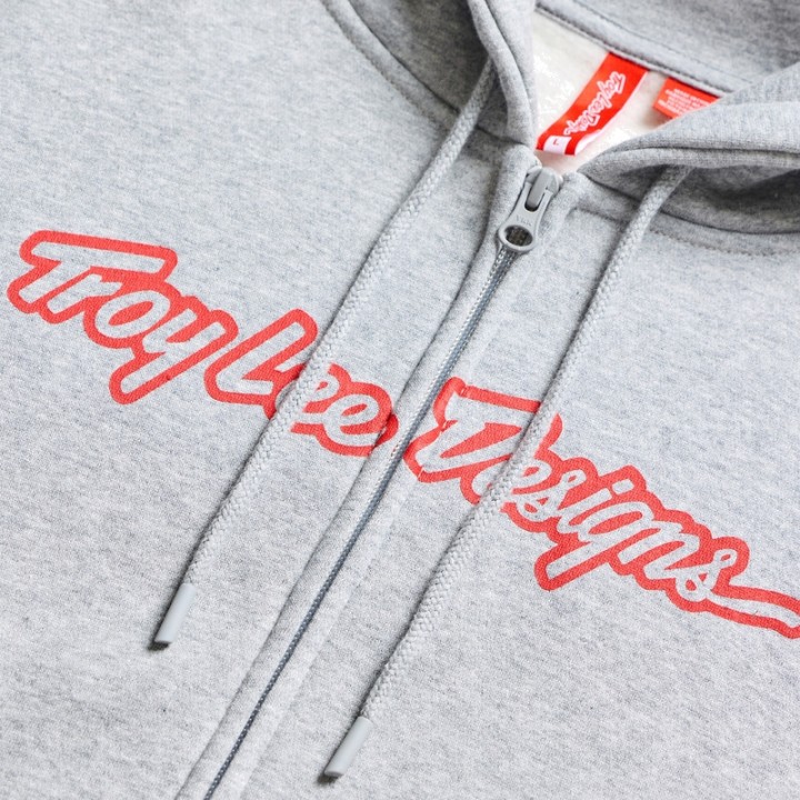TROY LEE DESIGNS Pullover con cappuccio lampo in cotone e