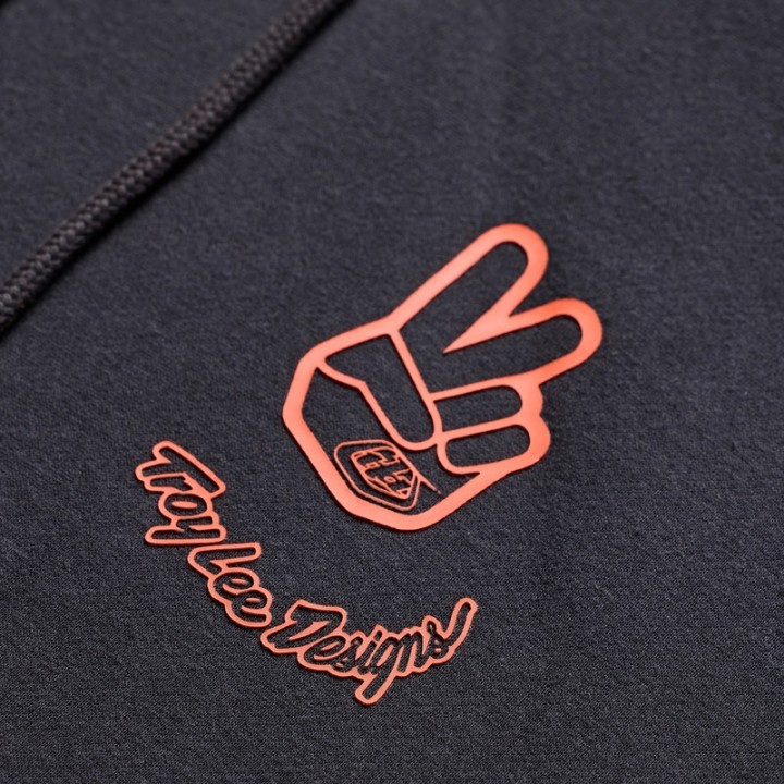 TROY LEE DESIGNS Pullover con cappuccio in cotone e