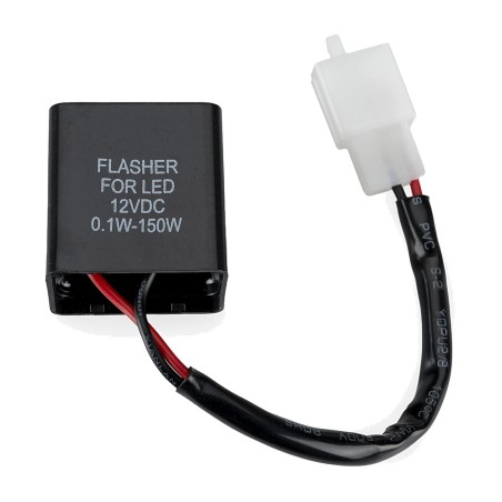 2-output relay for led turn signals - an essential product for uniform and bright signaling on your motorcycle