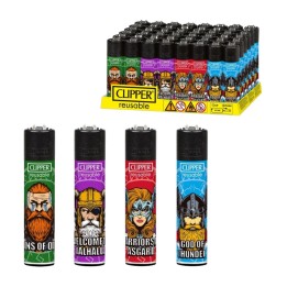 CLIPPER Dekorerende lighter King of Valhalla