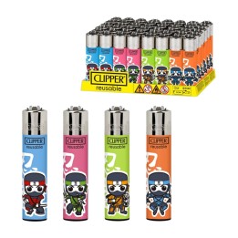 CLIPPER Dekorerede lighter shinobis (mindstbestilling
