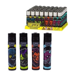CLIPPER Dekorerende zombi-dyr lighter (mindstbestilling