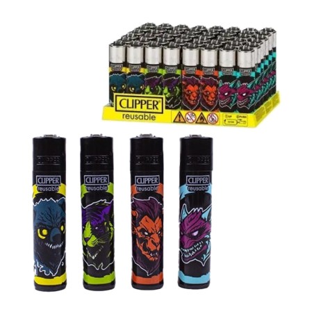 dekorerende zombi-dyr lighter (mindstbestilling multiplum 48stk)