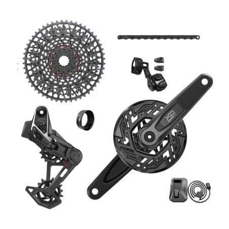 kit eletrônico completo x0 t-type eagle e-mtb axs brose isis 160 mm 36d (10-52)