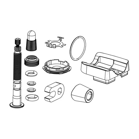 kit de 2 vàlvules per a sensor de pressió tyrewiz 101 xplr (con llave de valvula)