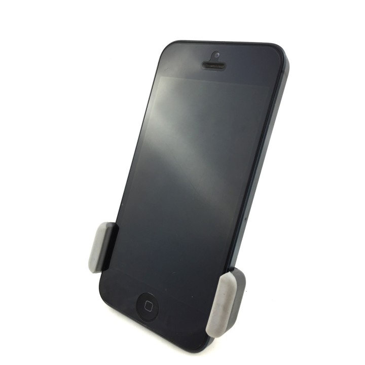 Mobile phone support grid ventilation