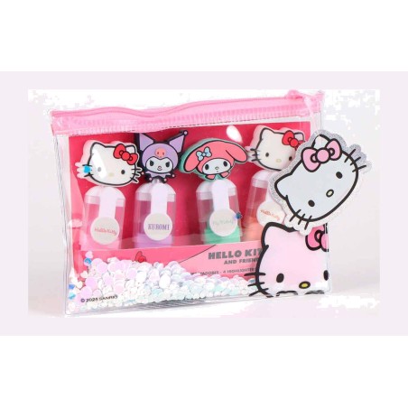 pack de subrayadores modelo surtido hello kitty (4u) 51234