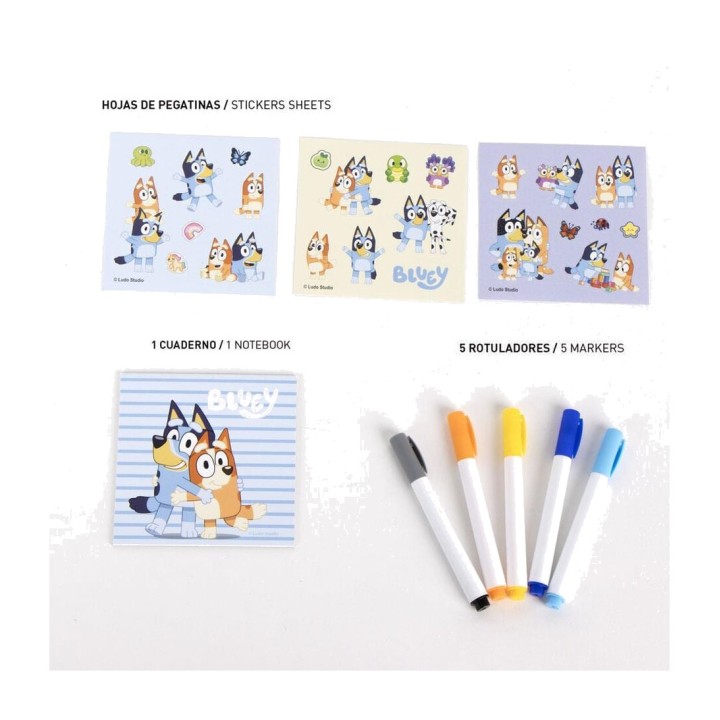 CERDÁ DIY backpack customization set BLUEY 8445484513677