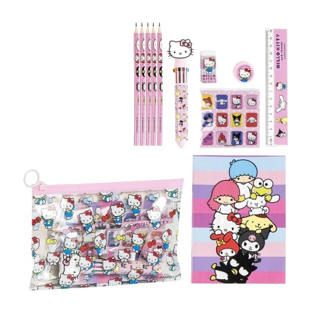 set de papelería escolar hello kitty 51325