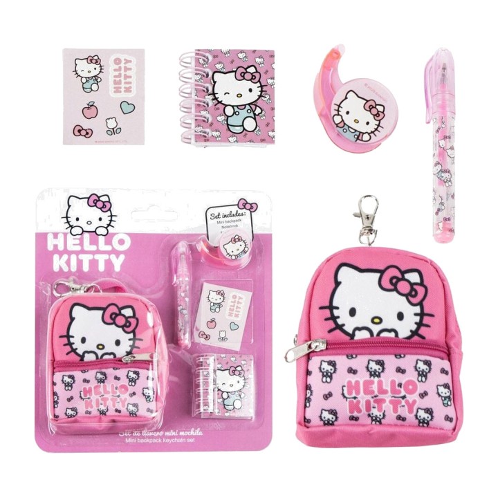 CERDÁ Stationery set in mini backpack HELLO KITTY 51245
