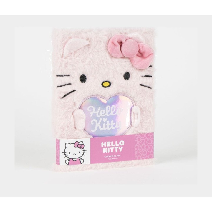 CERDÁ Plush notebook HELLO KITTY 51250 8445484512502
