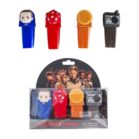set markeerstiften stranger things (4u)