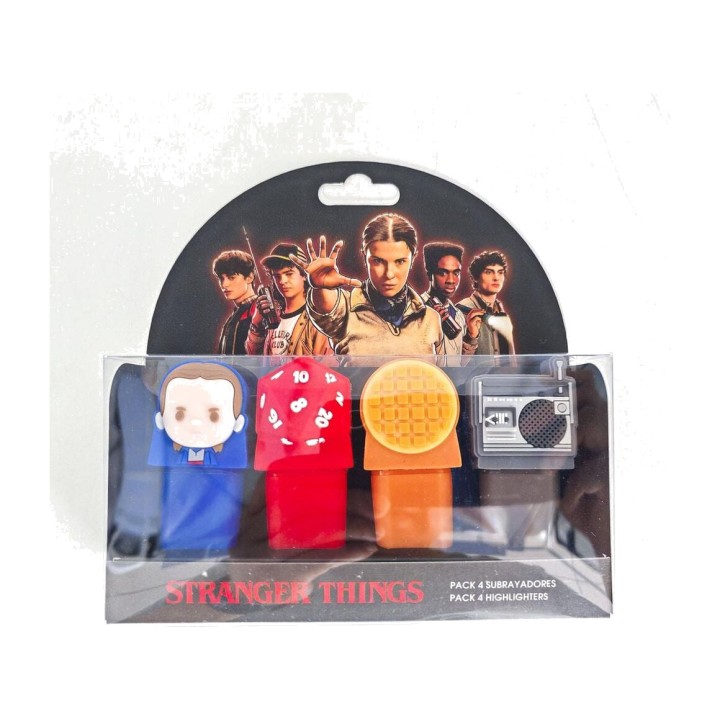 CERDÁ Pack Textmarker STRANGER THINGS (4U) 8445484579680