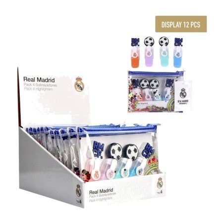 conjunto de marcadores modelo variado real madrid (4u)