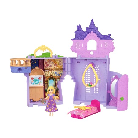 mini castillo casa de muñecas disney rapunzel