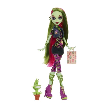 gyűjtői újrakiadású baba monster high venus mcflytrap