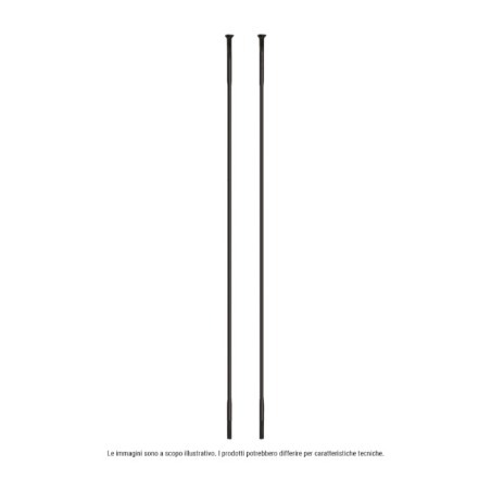 rozsdamentes acél küllő kerékpárkerékhez d-light straight pull 290 mm
