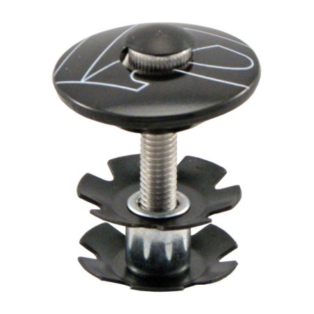 dæksel og skrue til headset med stjerne a-head 1 1/8"