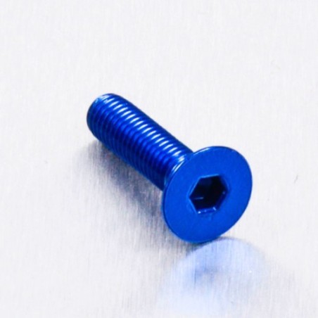 šroub hliníkový zapuštěný  m5 x (0.8mm) x 20mm azul lcs520b