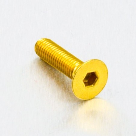 alumínium süllyesztett csavar  m5 x (0.8mm) x 20mm oro lcs520g