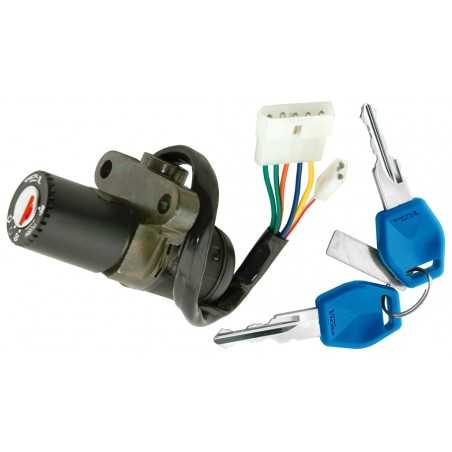 keyed ignition lock for added security