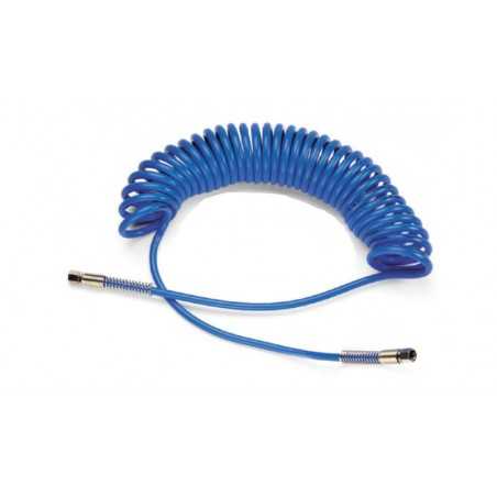 spiral hose for compressed air, outdoor use 9m