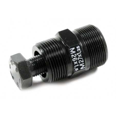 buzzetti double external thread magnetic flywheel remover for ø26x27 1,5x1,25