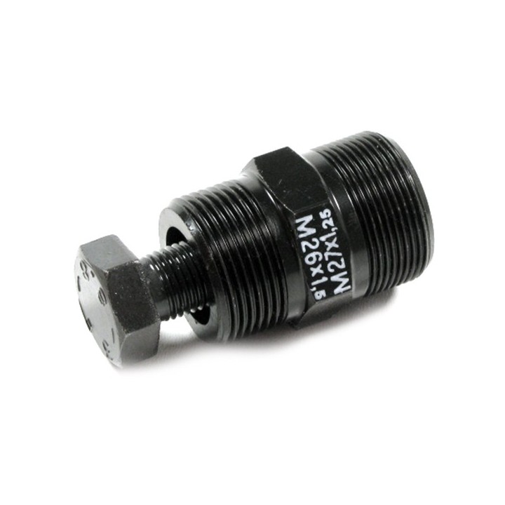 BUZZETTI double external thread magnetic flywheel remover for Ø26x27 1,5x1,25 19498