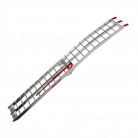ramp, aluminum foldable vans caravans trucks 240cm up to 400kg