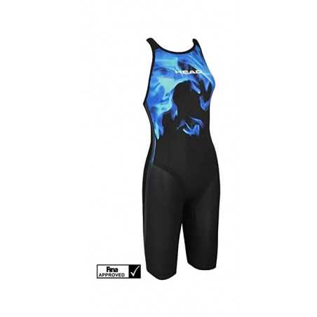 knee back open knee swimsuit liquidfire knee pro open back -