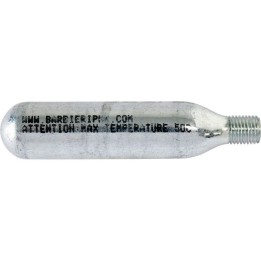 BARBIERI 12 gr CO2 cartridges with thread - Replacement for inflating bicycle tires and other inflatable objects