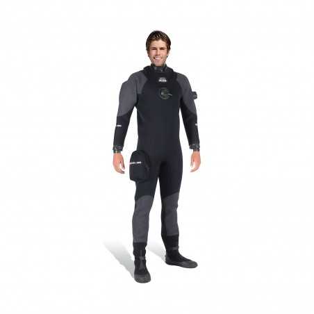 traje seco de neopreno late x xr3 - xr line