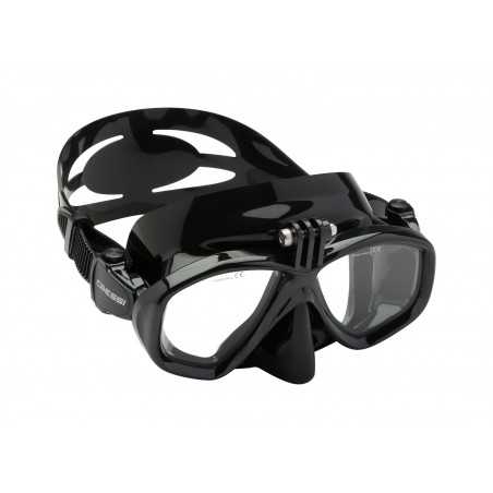 dykmask cressi action med adapter för action cam-kameror
