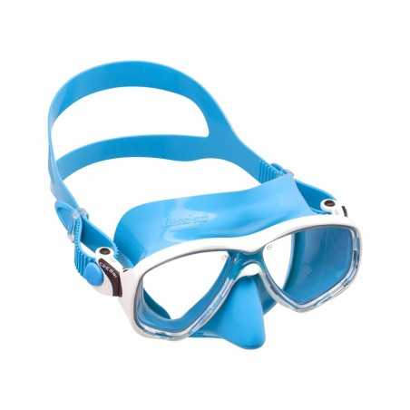 máscara de buceo de silicona cressi marea colorama para adultos y niños