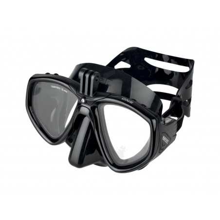 maschera subacquea con supporto per gopro e action cam - seac one pro