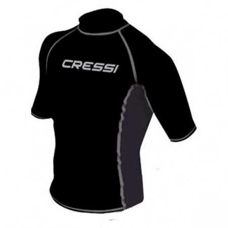 men's rash guard short sleeve protection shirt cressi