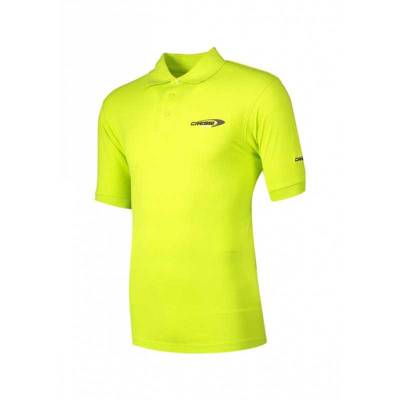 CRESSI Polo de uso casual para hombre TEAM manga corta EVA 970022VAR