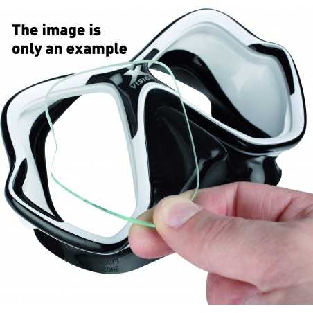 optical lenses for mares x-vision and x-vision liquidskin diving mask