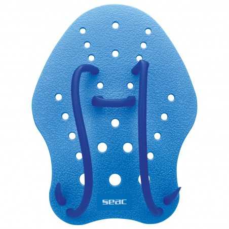 paletas de natación seac hand paddle turbo para entrenamiento de extremidades superiores