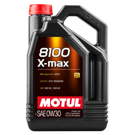 motor lubricating oil 8100 x-max 0w30 5l