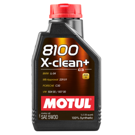 motor lubricating oil 8100 x-clean+ 5w30 1l