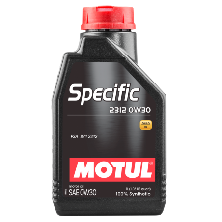 motor lubricating oil specific b71 2312 0w30 1l