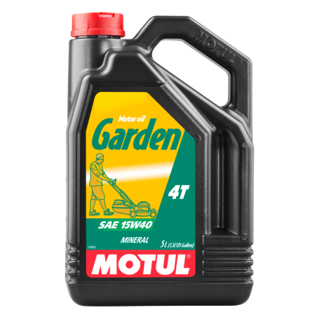 smøreolie til havemotor motul garden 4t 15w40 5 l