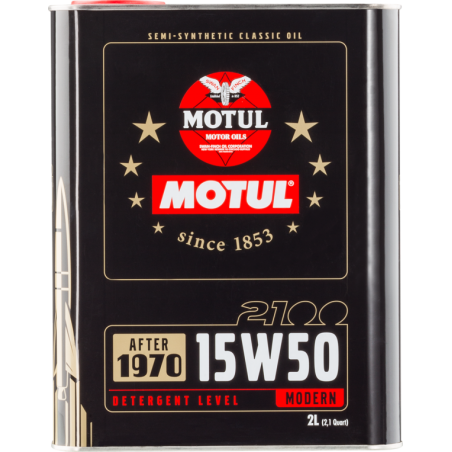 motor lubricating oil motul 2100 15w50 (classic) 2l